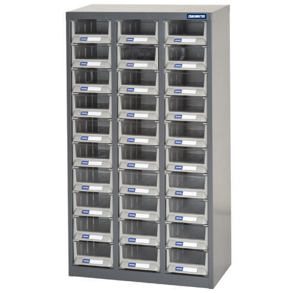 TRADEMASTER - PARTS CABINET METAL A6 30 DRAWERS 533W X 264D X 937H